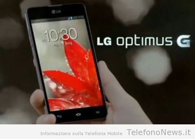 Primo video ufficiale e commerciale per il nuovo smatphone Optimus G di LG!