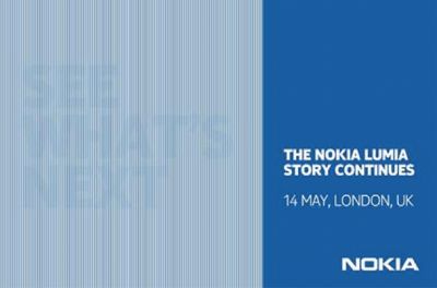 Nokia effettuerà un' evento il 14 Maggio. In arrivo nuovo smartphone Lumia??