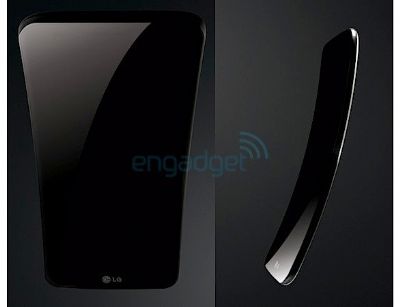 Flex di LG: ecco una prima foto ufficiale del dispositivo con schermo curvo