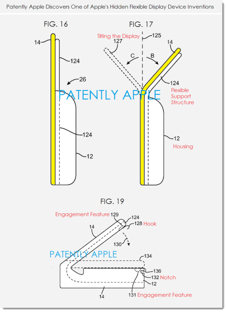 Apple: altro brevetto che parla degli schermi flessibili