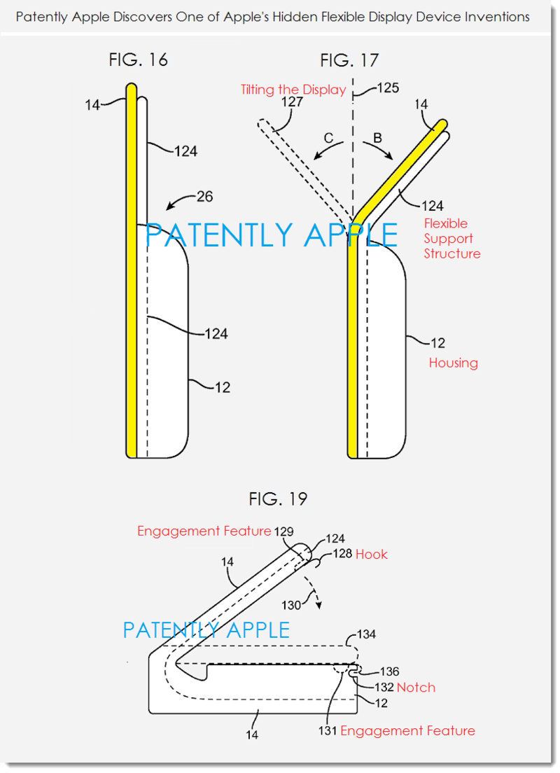 Apple: altro brevetto che parla degli schermi flessibili