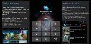 Come nascondere i vostri video su Android