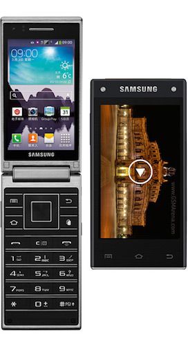 Samsung G9098: smartphone Android con scocca a conchiglia, per ora solo nel mercato Asiatico