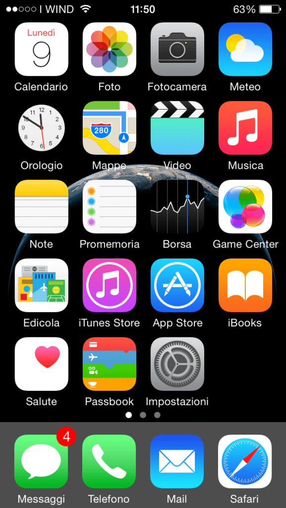 screenshot iphone