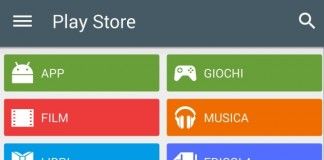 Aggiornare Play Store