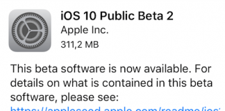 iOS 10 Public Beta 2