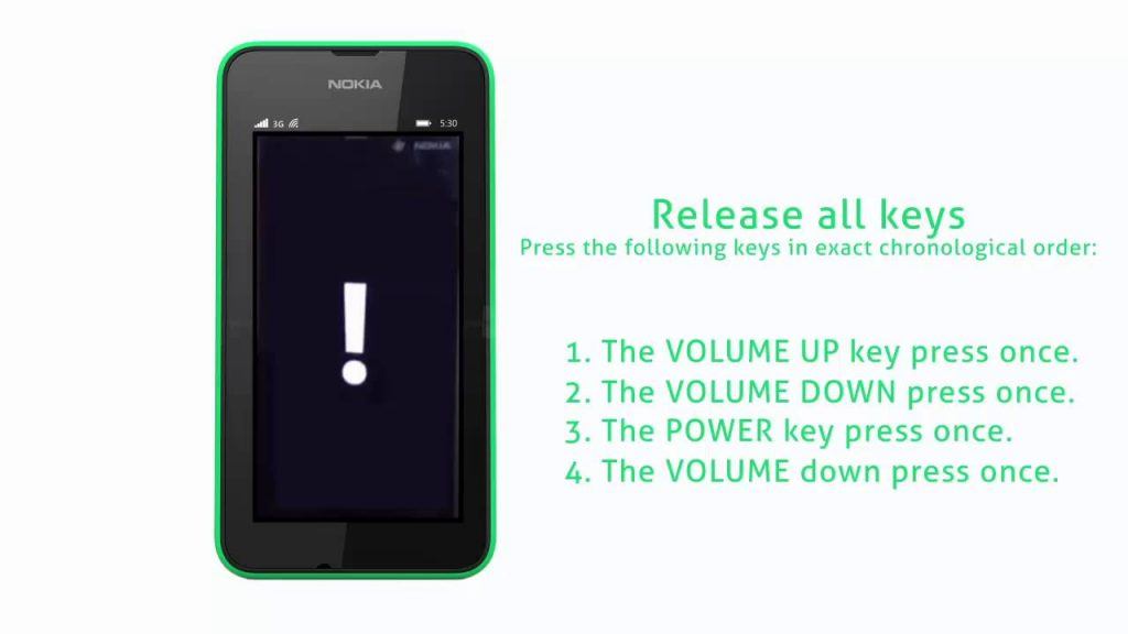 Come effettuare Hard reset Lumia 530