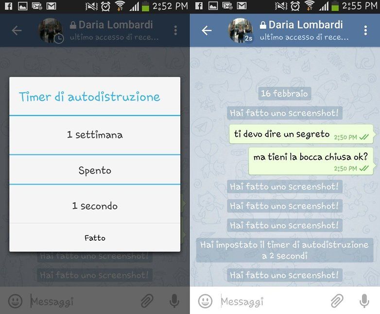 Come bloccare le chat di Telegram