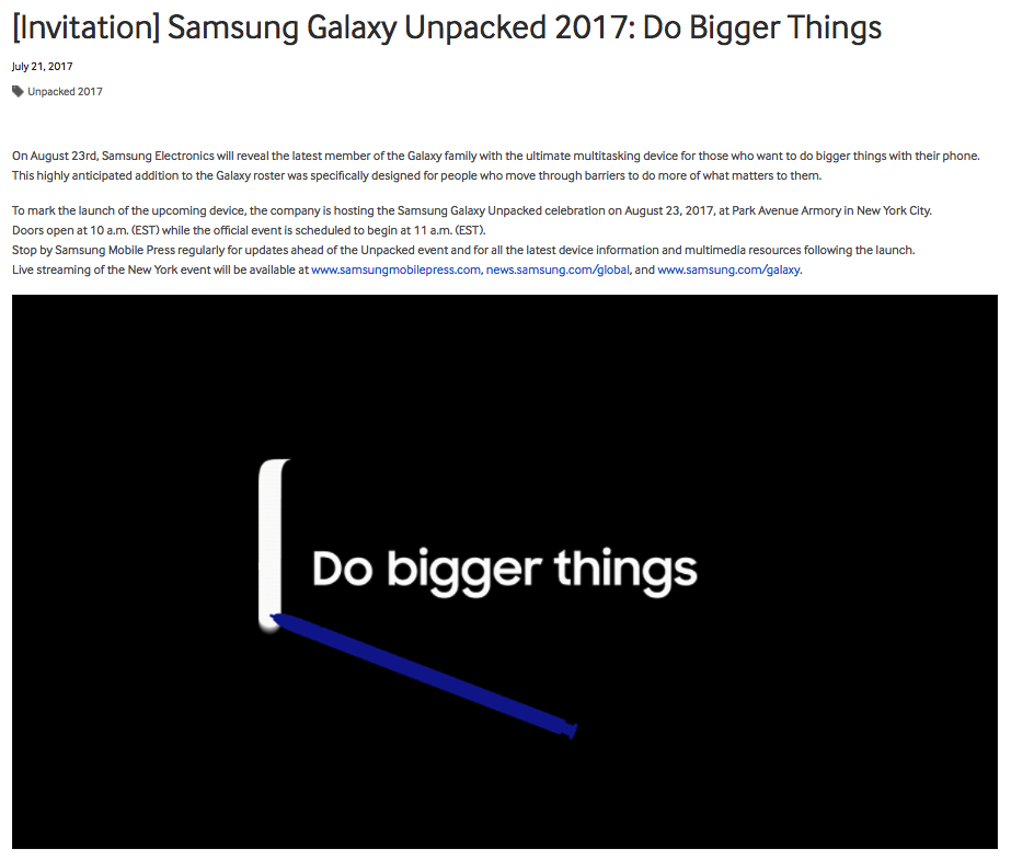 Samsung Galaxy Note 8