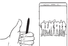 Come scattare una foto con la S Pen di Samsung Galaxy Note 9