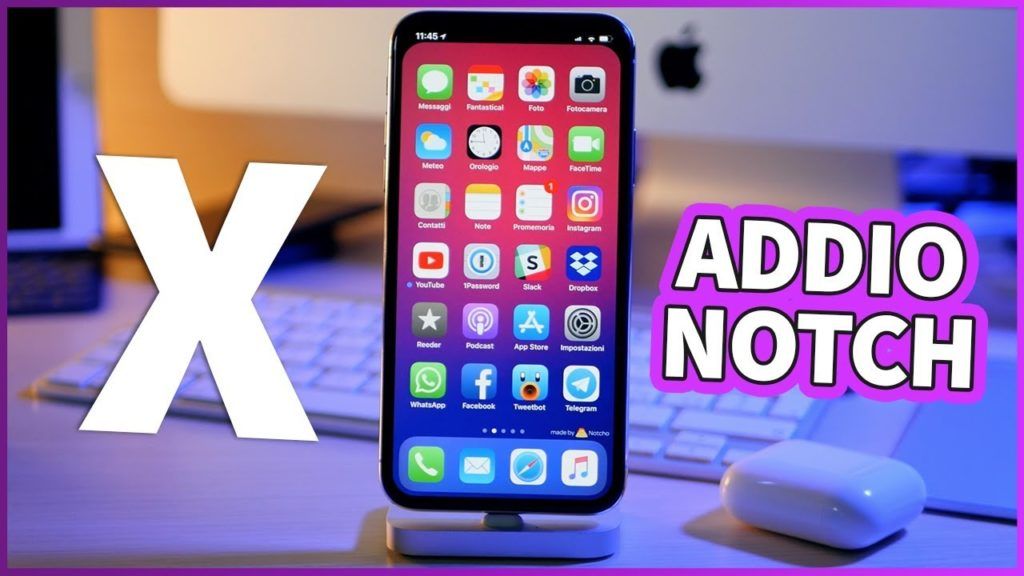 Come rimuovere il notch su iPhone X