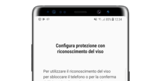 Come sbloccare lo schermo col riconoscimento del viso su Samsung Galaxy Note 8