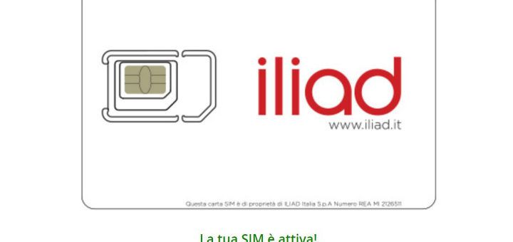 Come attivare la SIM Iliad