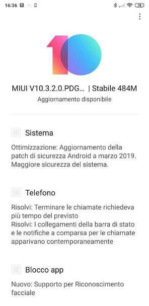 Aggiornamento Xiaomi Mi MIX 2s