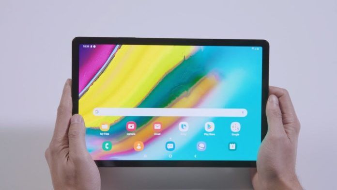Video promo Galaxy Tab S5e