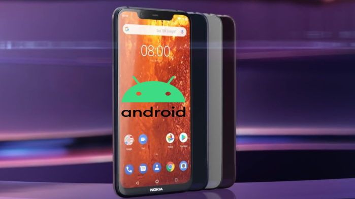 Aggiornamento Nokia 8.1