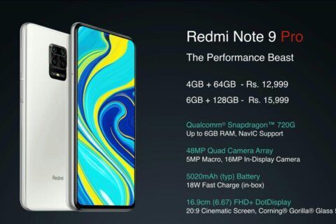 Redmi Note 9 Pro