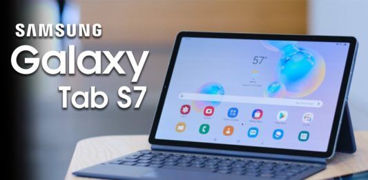 Aggiornamento Galaxy Tab S7